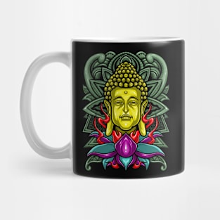 buddha x mandala Mug